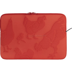 Husa pentru laptop Tucano Rilievo 15.0 Chickens (Orange)