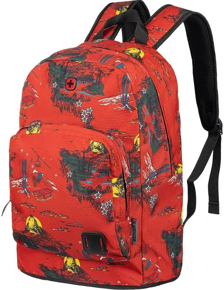 Рюкзак для ноутбука Wenger Crango Rust Alps (Red) - 4