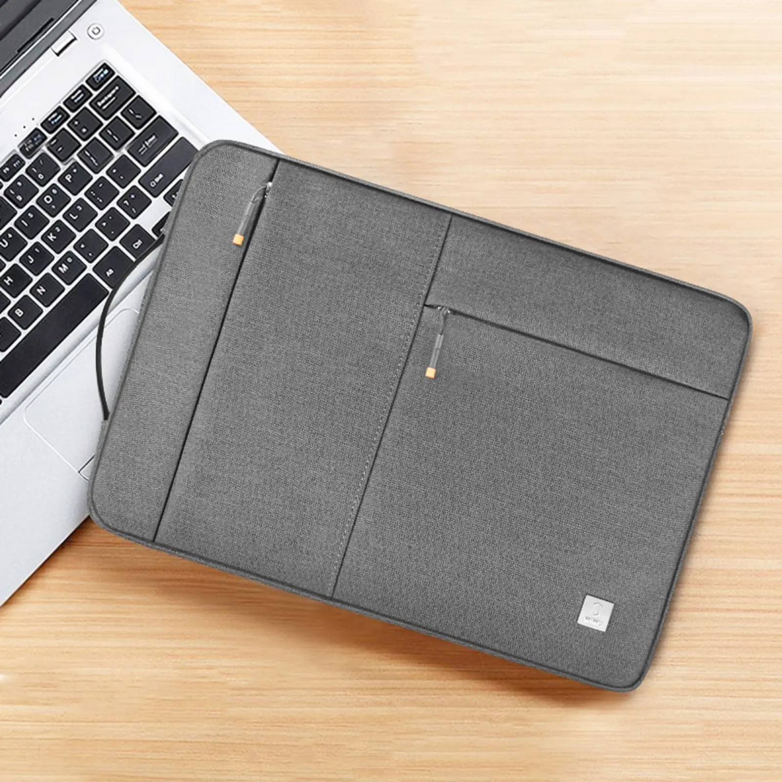 Geanta pentru laptop Wiwu Alpha Slim Sleeve 15.6 (Gray)