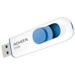 USB flash drive Adata AC008 32GB (White/Blue) Thumb