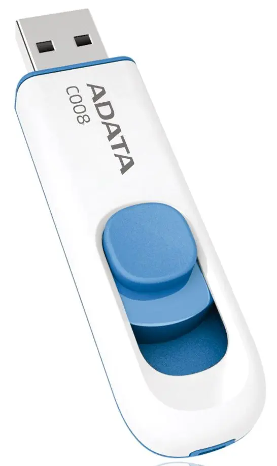 USB flash drive Adata AC008 32GB (White/Blue) - 3