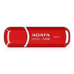 USB flash drive ADATA DashDrive UV150 3.1 64Gb Red (AUV150-64G-RRD)