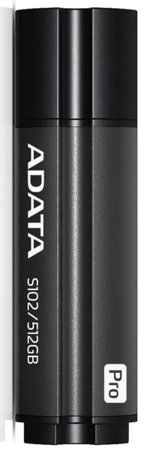 USB flash drive ADATA S102 Pro 3.1 512GB (Titanium-Gray) - 2