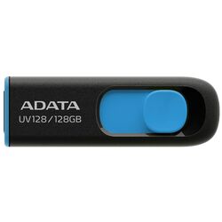 USB flash drive ADATA UV128 128Gb (Black-Blue)