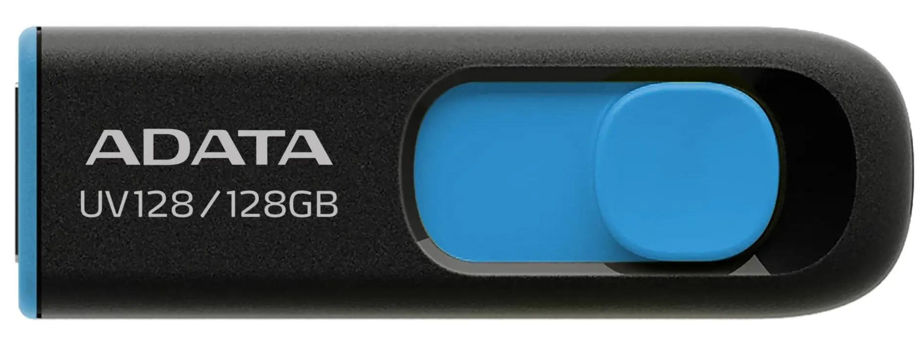 USB flash drive ADATA UV128 128Gb (Black-Blue)