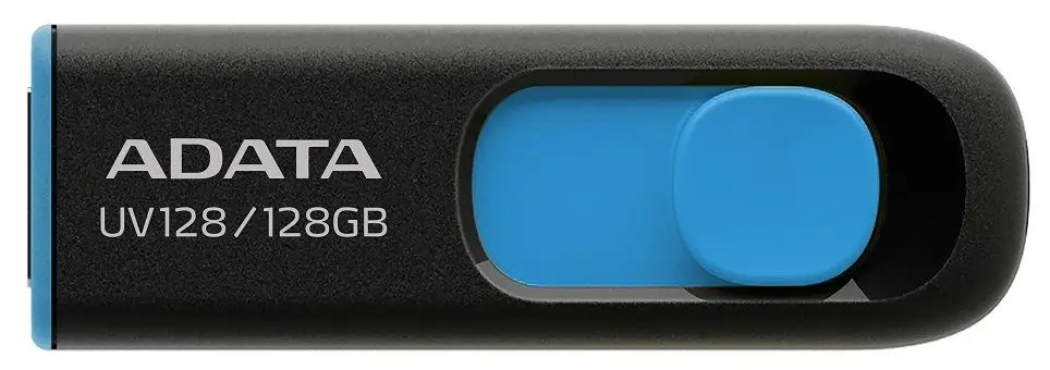 USB flash drive Adata UV128 128GB (Black/Blue)