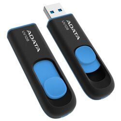 USB flash drive Adata UV128 256GB (Black/Blue) Thumb
