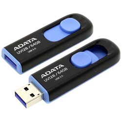 USB flash drive Adata UV128 3.0 64GB (Black/Blue) Thumb