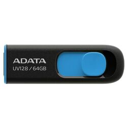 USB flash drive Adata UV128 3.0 64GB (Black/Blue)