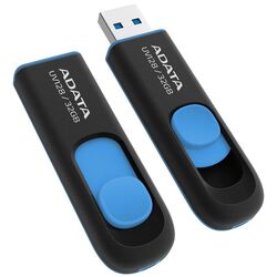 USB flash drive ADATA UV128 3.1 64Gb (Black/Blue) Thumb