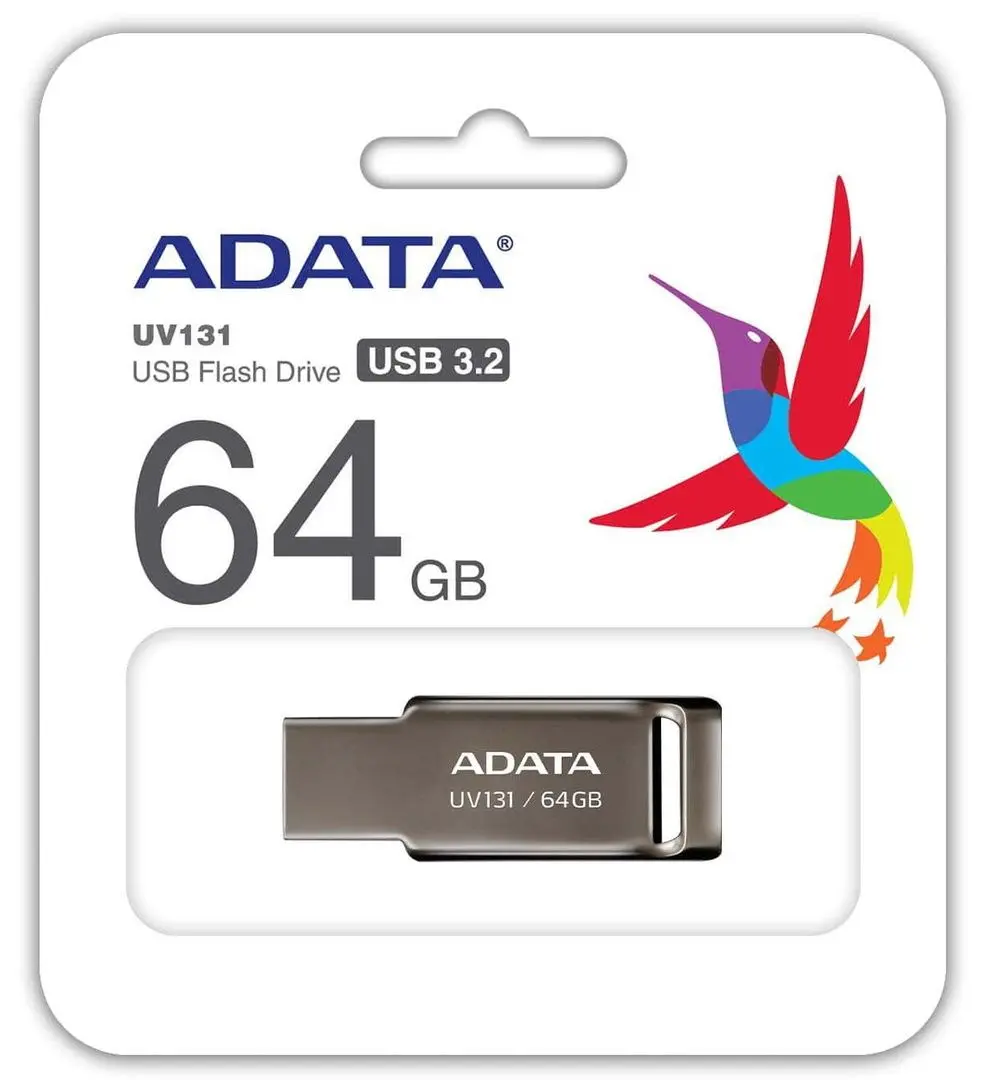 USB flash drive Adata UV131 3.1 64GB (Grey) - 5