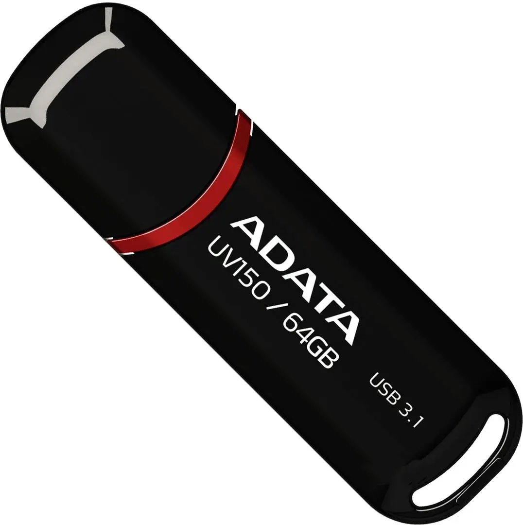 USB flash drive ADATA UV150 3.0 128Gb Black (AUV150-128G-RBK) - 2
