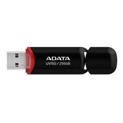 USB flash drive Adata UV150 3.2 256GB Black (AUV150-256G-RBK) Thumb
