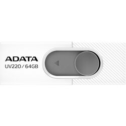 USB flash drive Adata UV220 64GB (White/Grey)