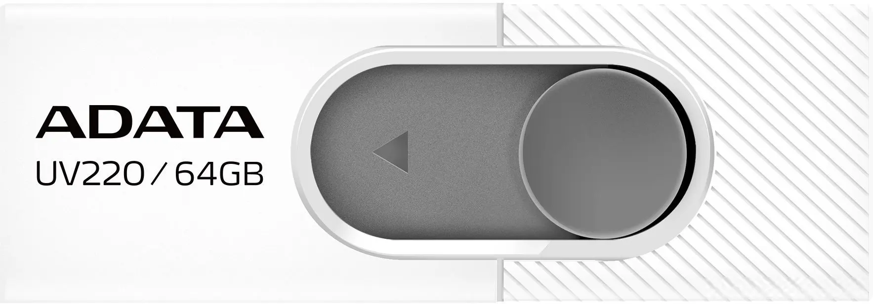 USB flash drive Adata UV220 64GB (White/Grey)