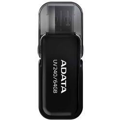 USB flash drive ADATA UV240 2.0 64GB (Black) Thumb
