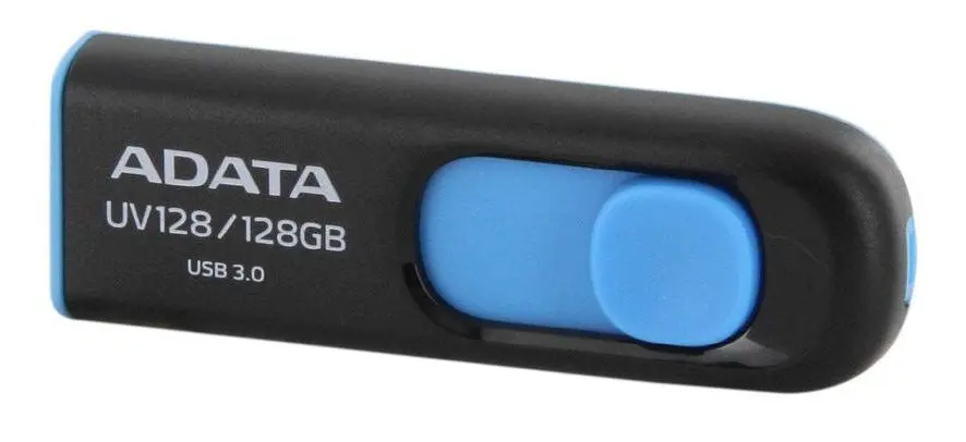 USB flash drive Adata UV320 128GB (Black/Blue) - 2