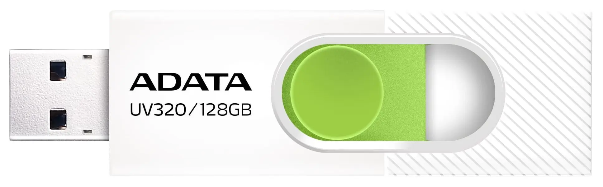 USB flash drive Adata UV320 128GB (White/Green)