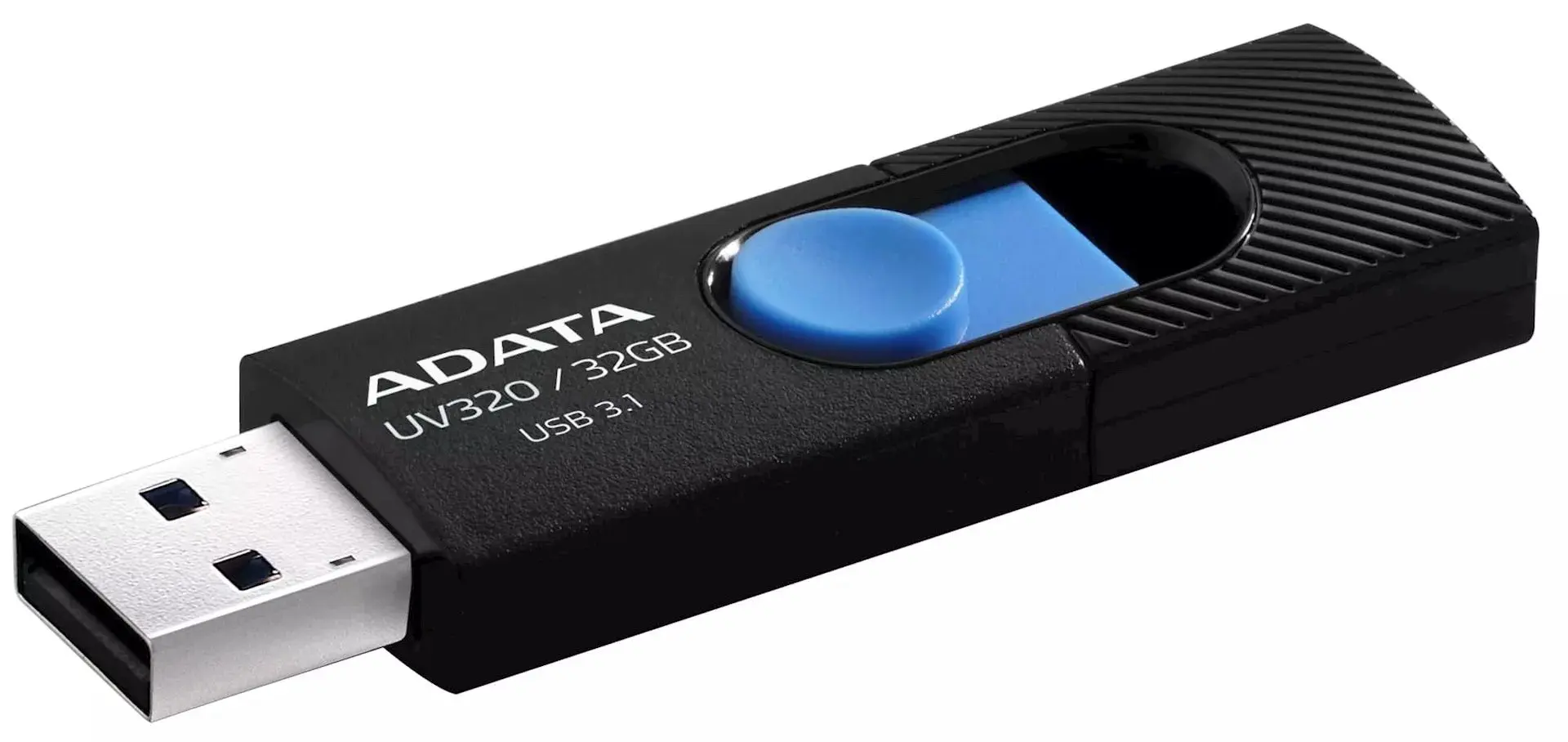 USB flash drive Adata UV320 32GB (Black/Blue) - 3