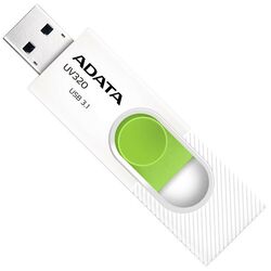 USB flash drive Adata UV320 32GB (White/Green) Thumb