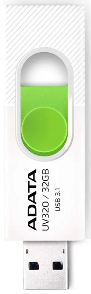 USB flash drive Adata UV320 32GB (White/Green)