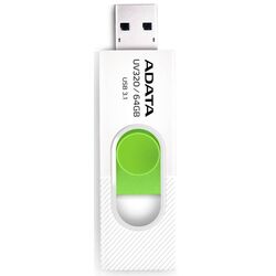 USB flash drive Adata UV320 64GB (White/Green) Thumb