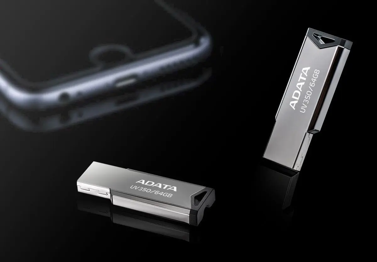 USB flash drive Adata UV350 32GB (Silver) - 3
