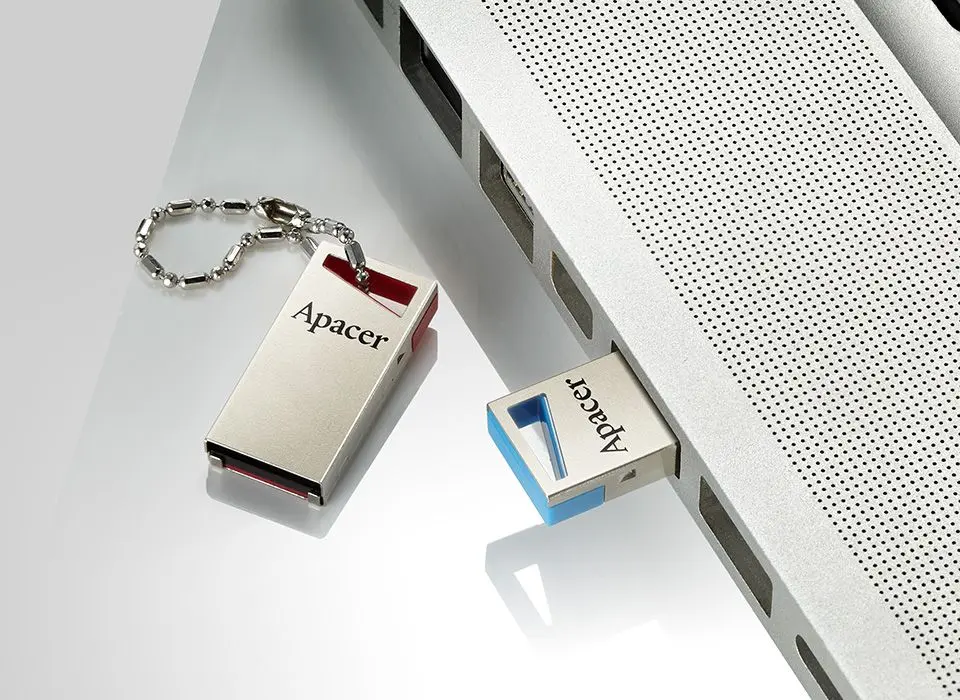USB flash drive Apacer AH155 64GB (Silver/Blue)
