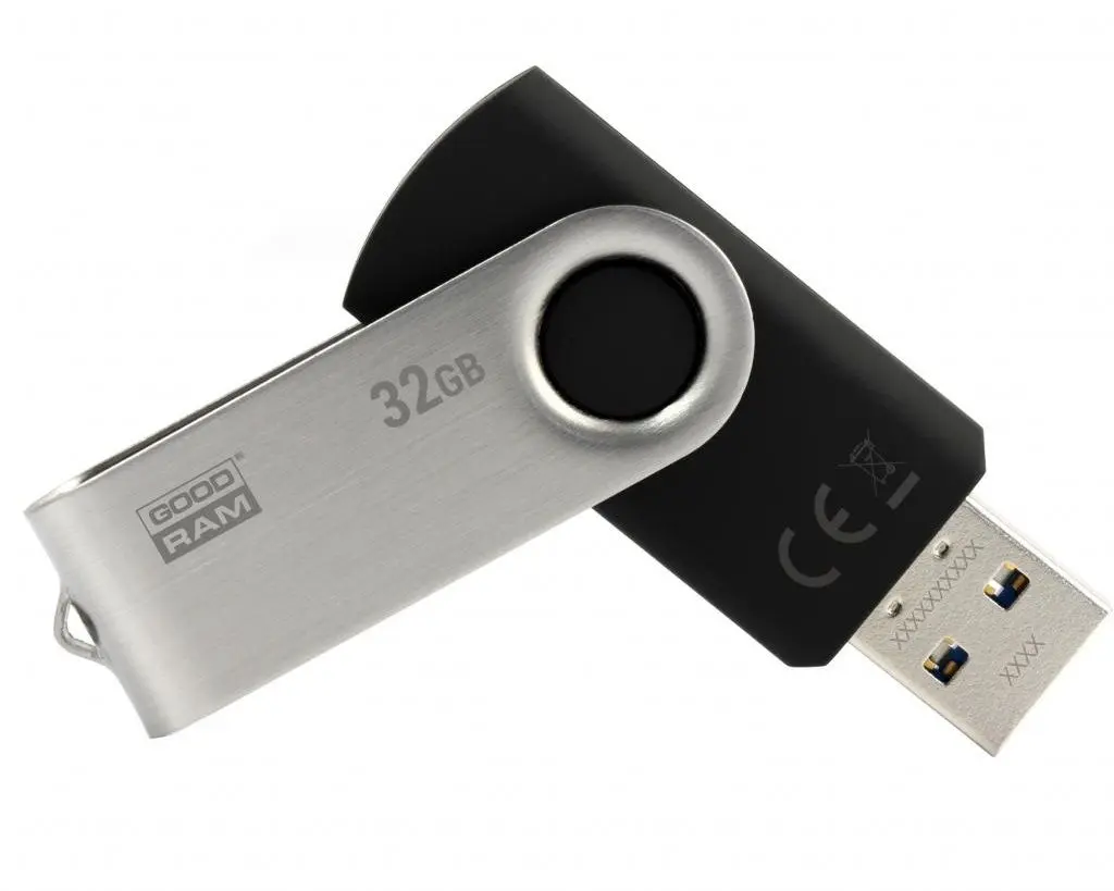 USB flash накопитель GoodRAM UTS3 Twister 3.0 32Gb Black (UTS3-0320K0R11)