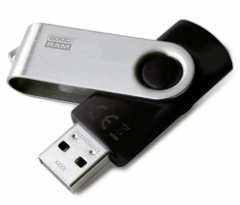USB flash drive GoodRAM UTS3 Twister 3.0 64Gb Black (UTS3-0640K0R11)