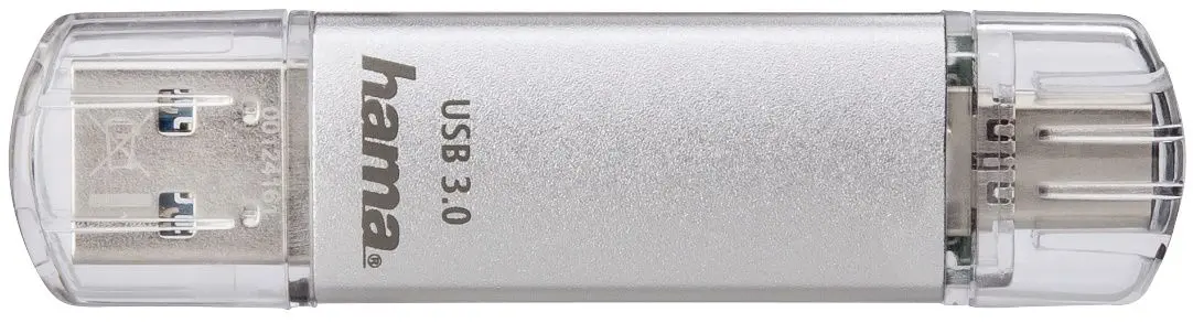 USB flash накопитель Hama C-Laeta 3.1 128GB (Silver) - 3