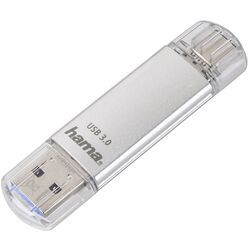 USB flash накопитель Hama C-Laeta 3.1 128GB (Silver)