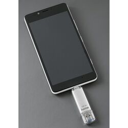 USB flash накопитель Hama C-Laeta 3.1 128GB (Silver) Thumb