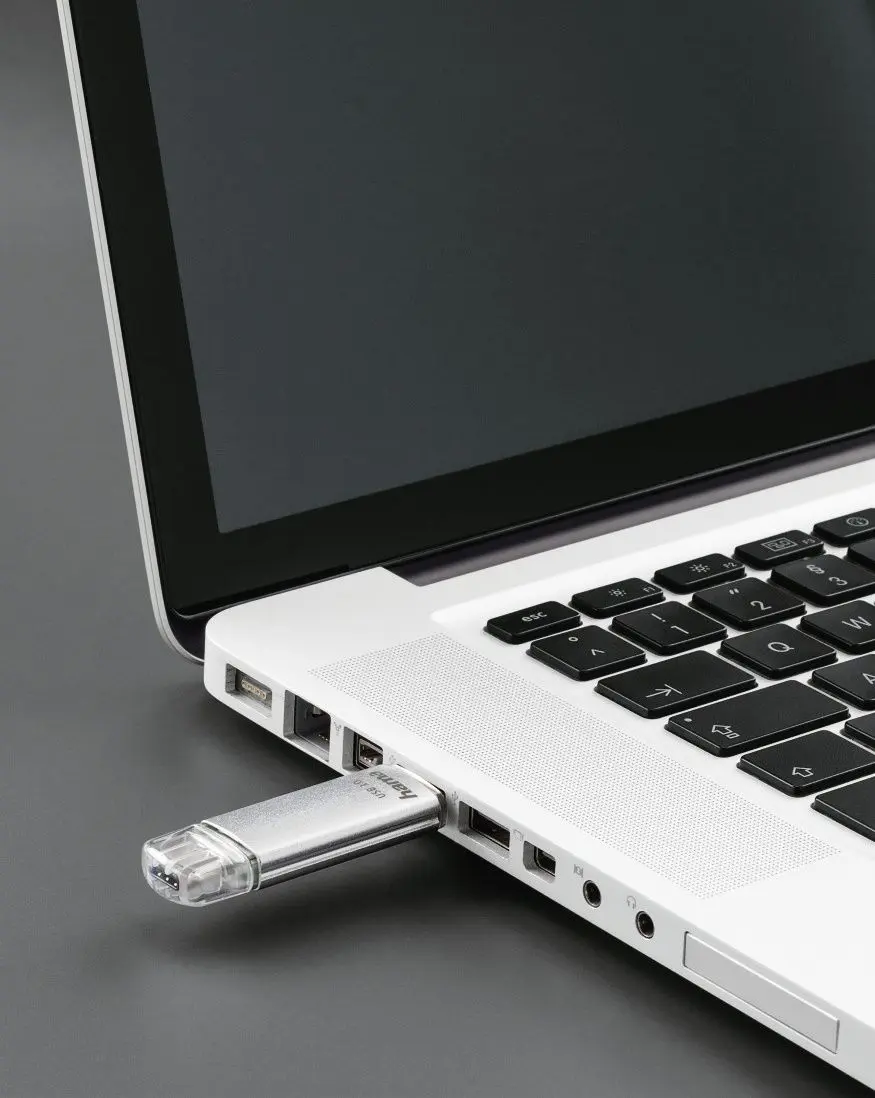 USB flash накопитель Hama C-Laeta 3.1 128GB (Silver) - 5