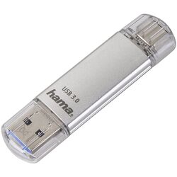 USB flash накопитель Hama C-Laeta 3.1 64GB (Silver)