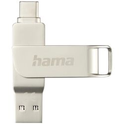 USB flash drive Hama C-Rotate Pro 182491 128GB (Silver)
