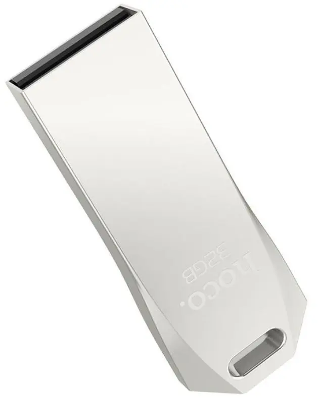 USB flash накопитель Hoco UD4 Intelligent 64GB (Light Silver)