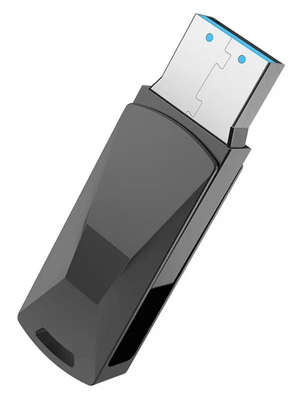 USB flash накопитель Hoco UD5 Wisdom 128GB (Silver)