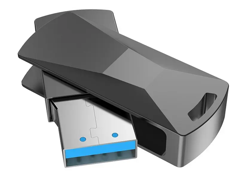 USB flash накопитель Hoco UD5 Wisdom 128GB (Silver)