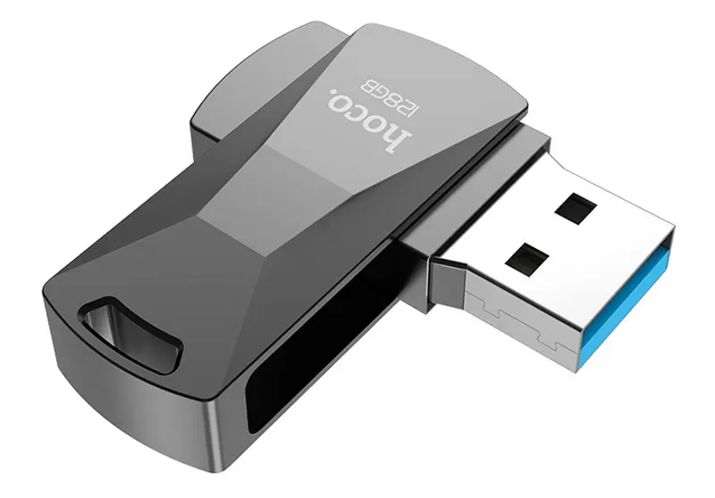 USB flash накопитель Hoco UD5 Wisdom 128GB (Silver)