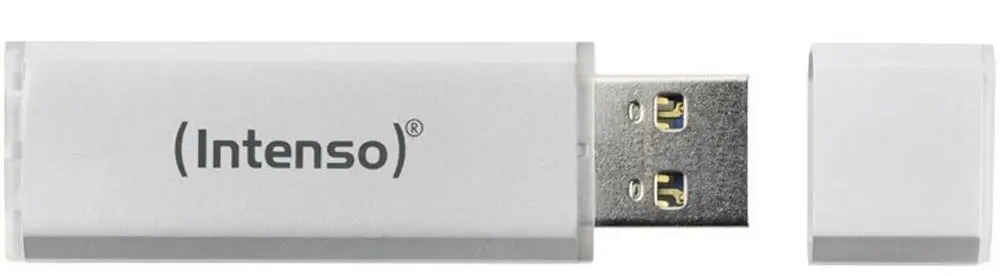 USB flash накопитель Intenso Alu Line 2.0 32Gb Silver (4034303016433) - 2