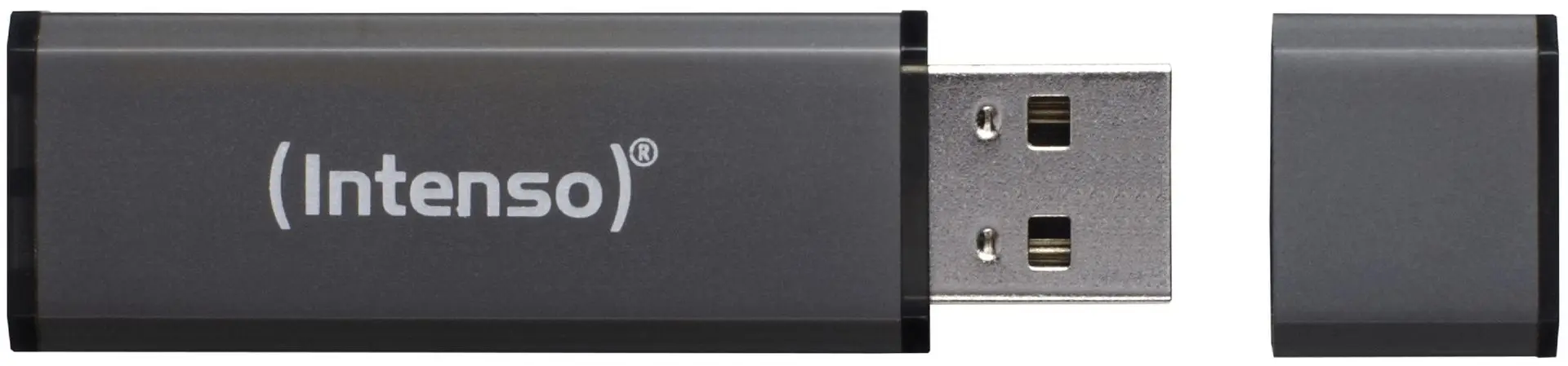 USB flash накопитель Intenso Alu Line 8GB ( Anthracite) - 2