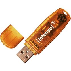 USB flash накопитель Intenso Rainbow Line 2.0 64 GB (Orange) Thumb