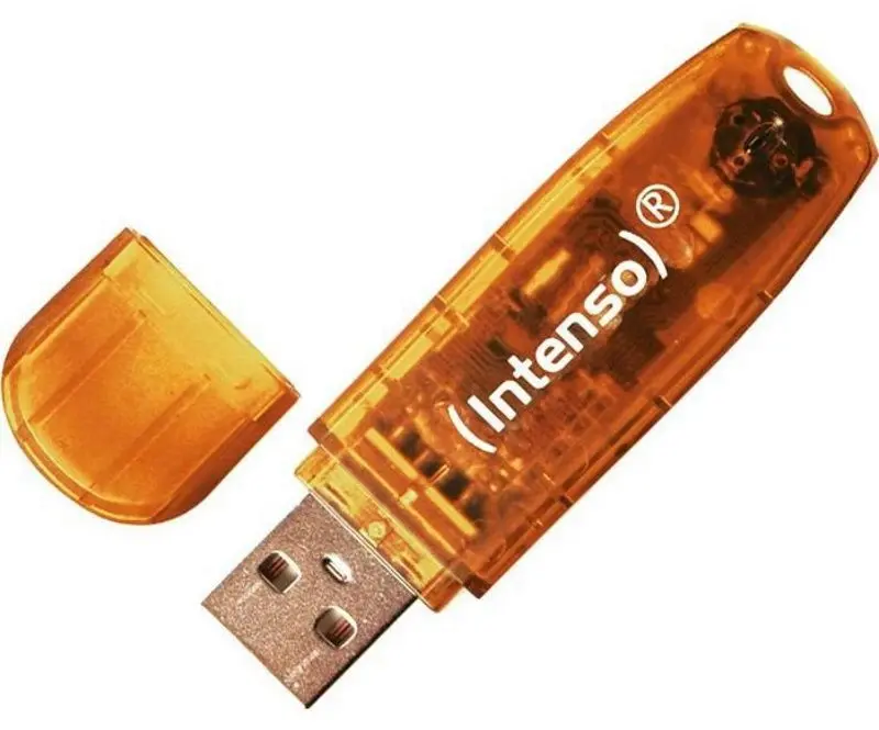 USB flash накопитель Intenso Rainbow Line 2.0 64 GB (Orange) - 2