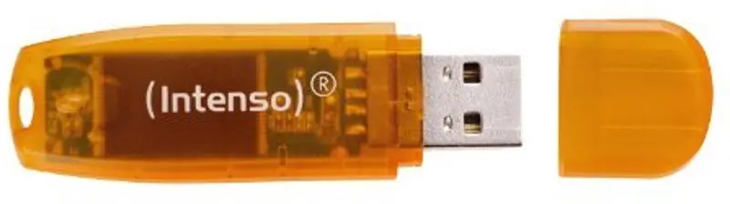 USB flash накопитель Intenso Rainbow Line 2.0 64 GB (Orange) - 3