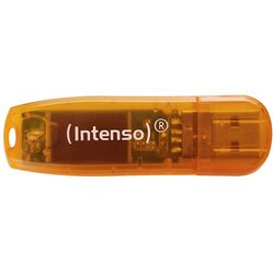 USB flash накопитель Intenso Rainbow Line 2.0 64 GB (Orange)