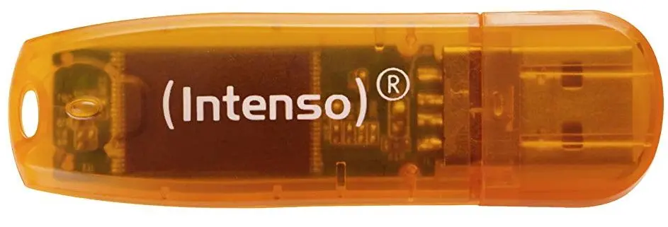 USB flash накопитель Intenso Rainbow Line 2.0 64 GB (Orange)