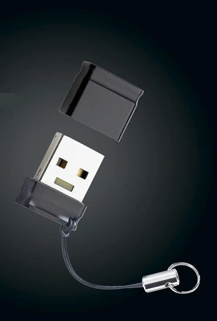 USB flash накопитель Intenso Slim Line 3.0 128GB (Black) - 2