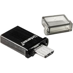 USB flash накопитель + Micro USB Intenso Mini Mobile Line 2.0 8Gb (Anthracite) Thumb