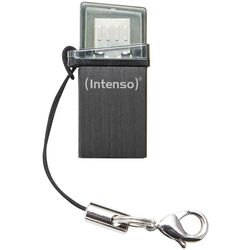USB flash накопитель + Micro USB Intenso Mini Mobile Line 2.0 8Gb (Anthracite) Thumb